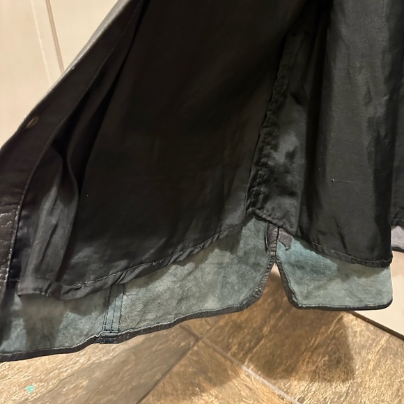 vintage large 100% real leather jacket!! - Picture 5 of 7